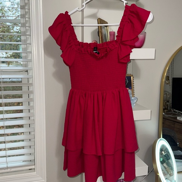 EXPRESS MINI RUFFLE DRESS - Picture 2 of 2